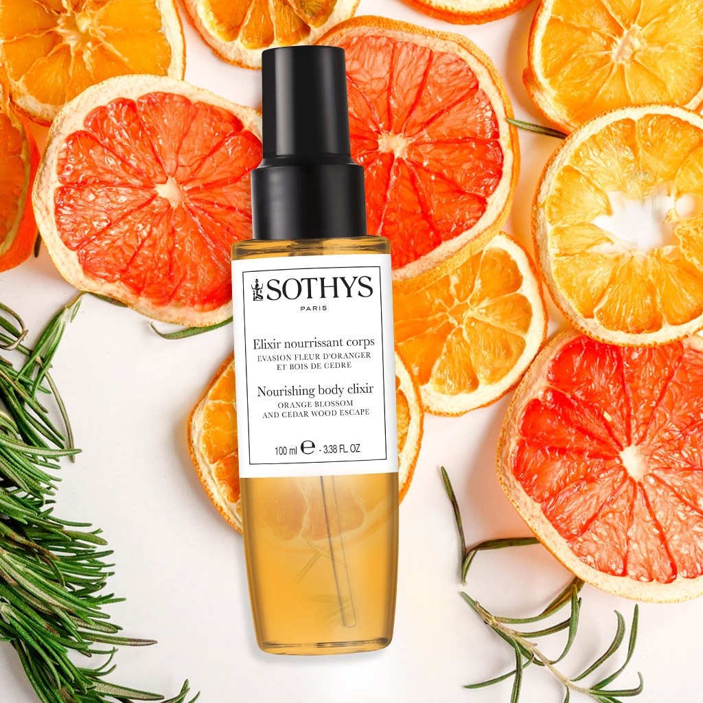 Nourishing body elixir - Orange blossom and cedar wood escape